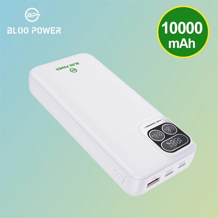 10,000 mAh to 20,000 mAh Power Bank