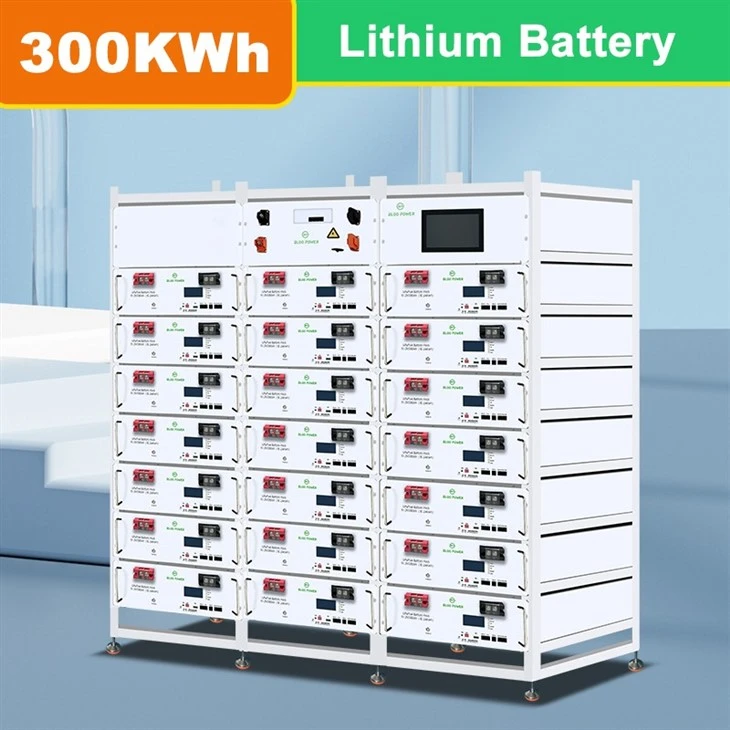 300 KWh battery bank nearby
