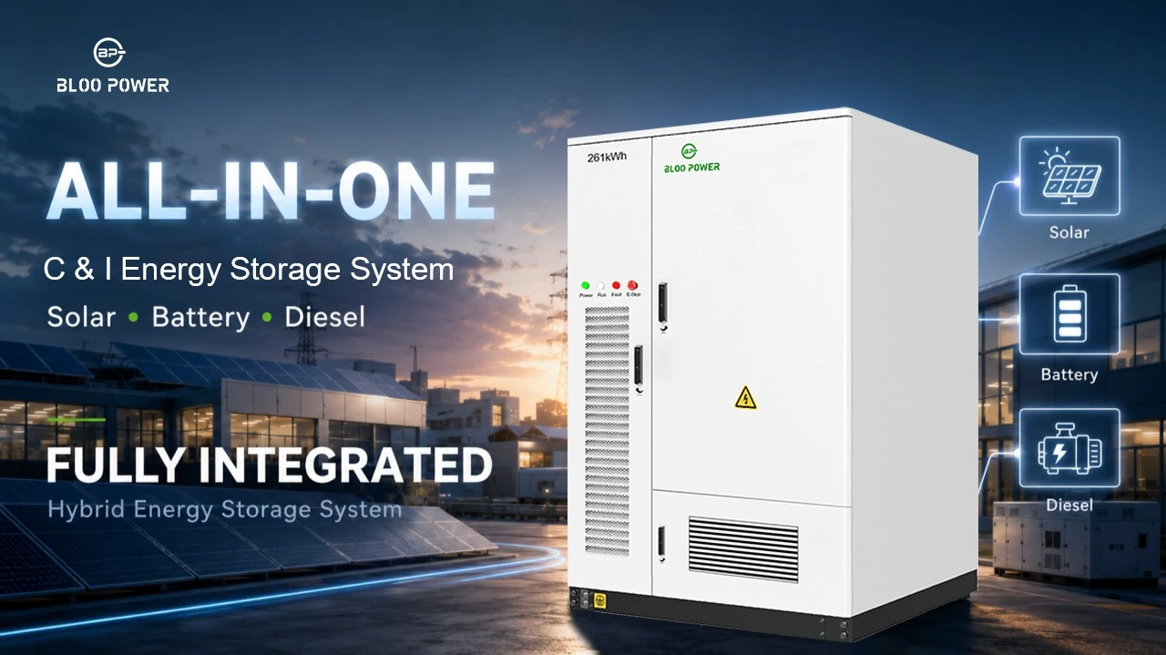 BESS-125kW261kWh Liquid Cooling Energy Storage System BESS-125kW261kWh Liquid Cooling Energy Storage System
