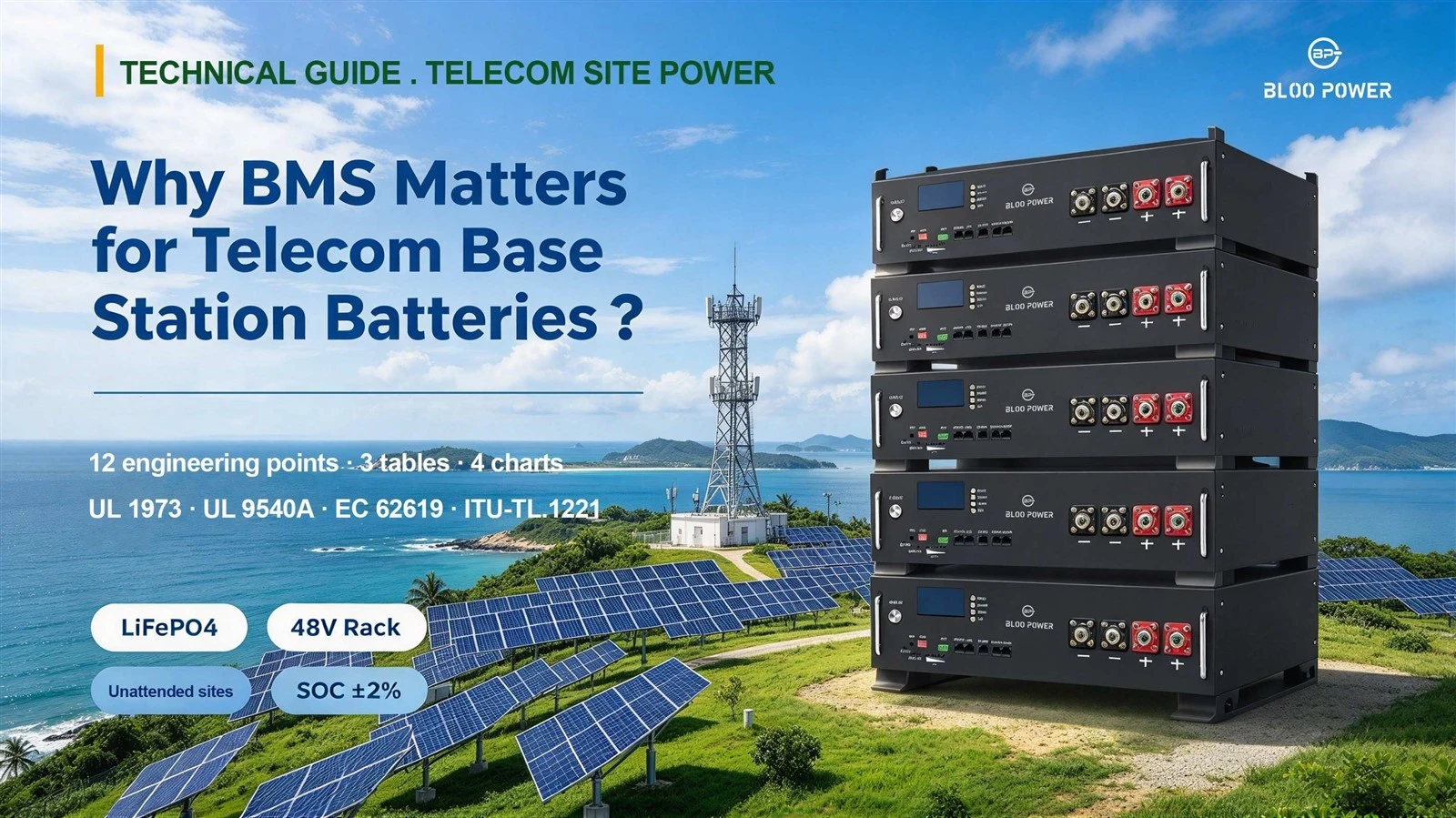Why BMS Matters for Telecom Base Station Batteries1 Why BMS Matters for Telecom Base Station Batteries1