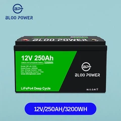 12V 250Ah Lithium Ion Battery