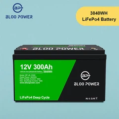 12V 300Ah Lithium Ion Battery