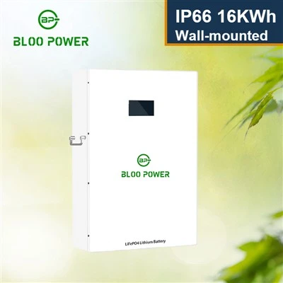 Wall Mount Lifepo4 Solar Battery Backup 48V 208Ah 314Ah With Wall-Mounted Solar Kit