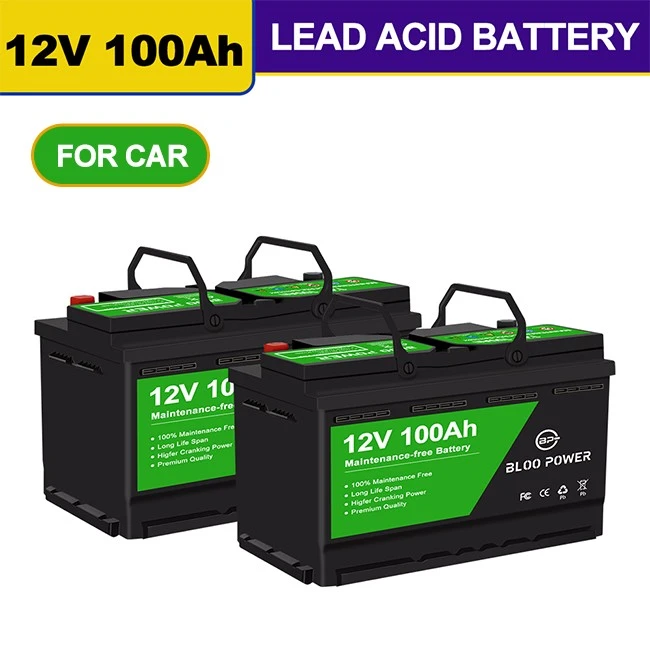 12v 100ah lead-acid batteries